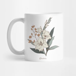 Gladiolus Mug